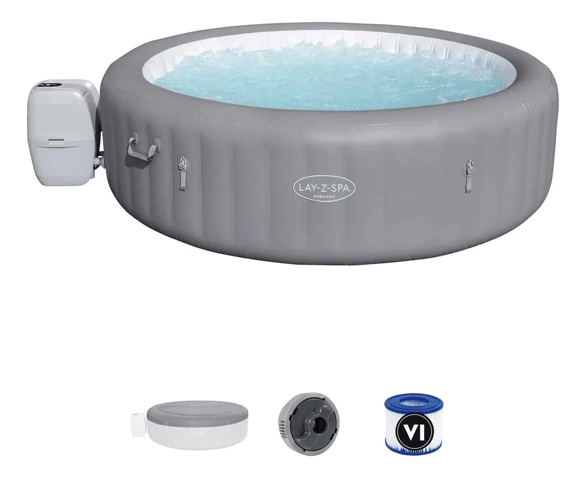 Piscina Modelo Spa Inflável Grenada Airjet Bestway 1.350l