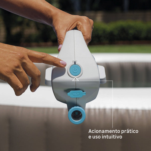 Aspirador para Piscina Portátil 10CV Bivolt ZR100