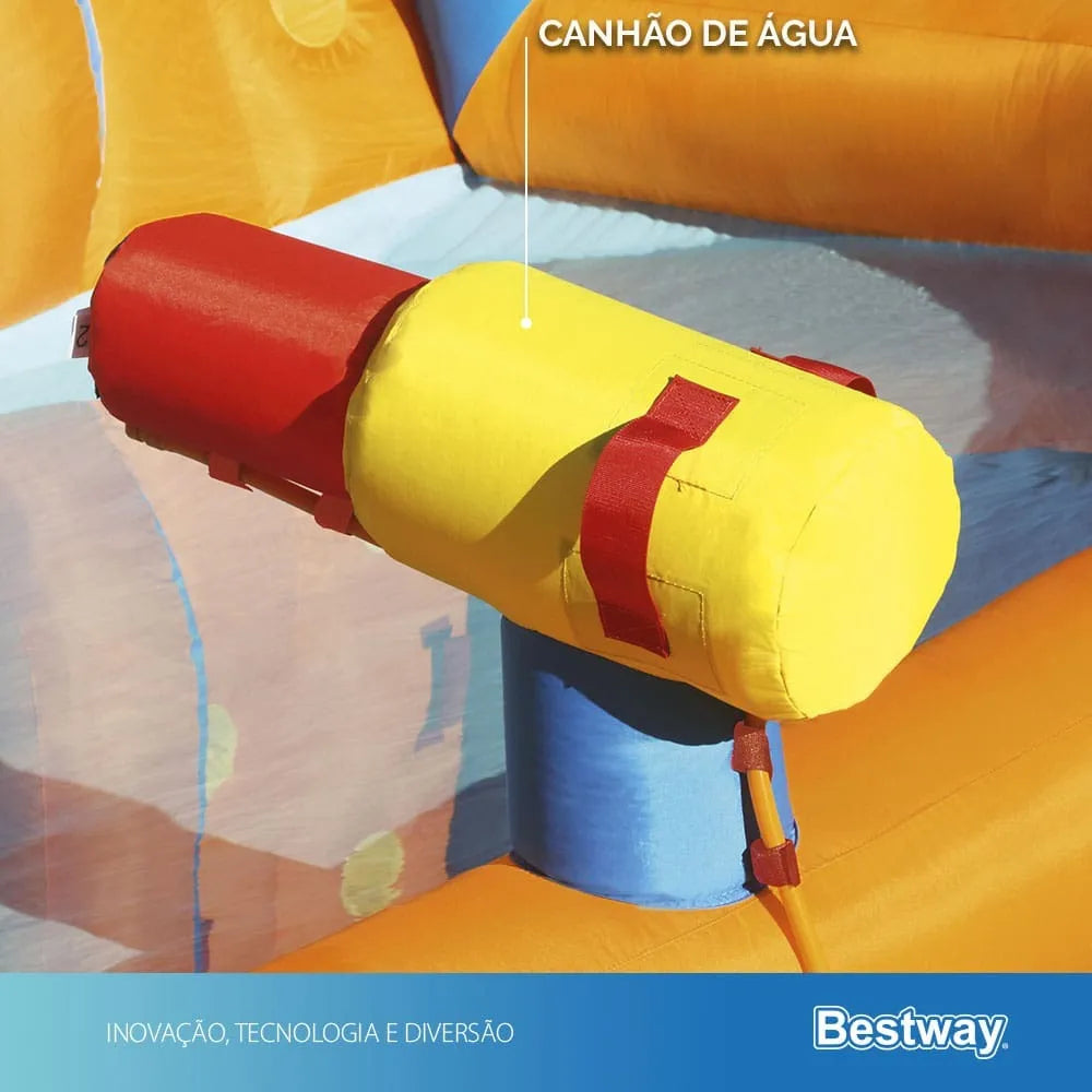 Mega Parque Aquático Inflável Turbo Splash Gigante Bestway