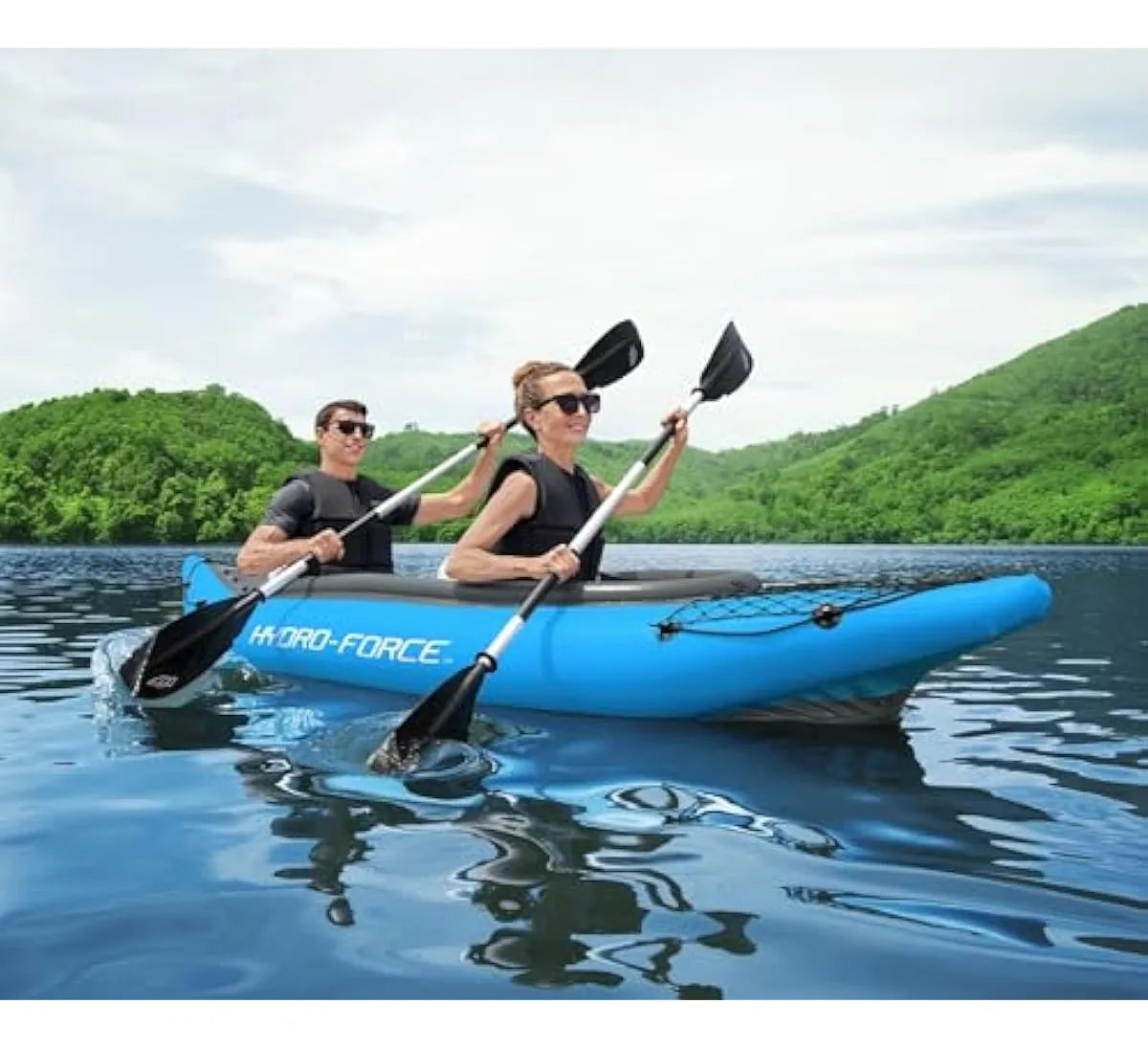 Conjunto De Caiaque Inflável Bestway Hydro Force |