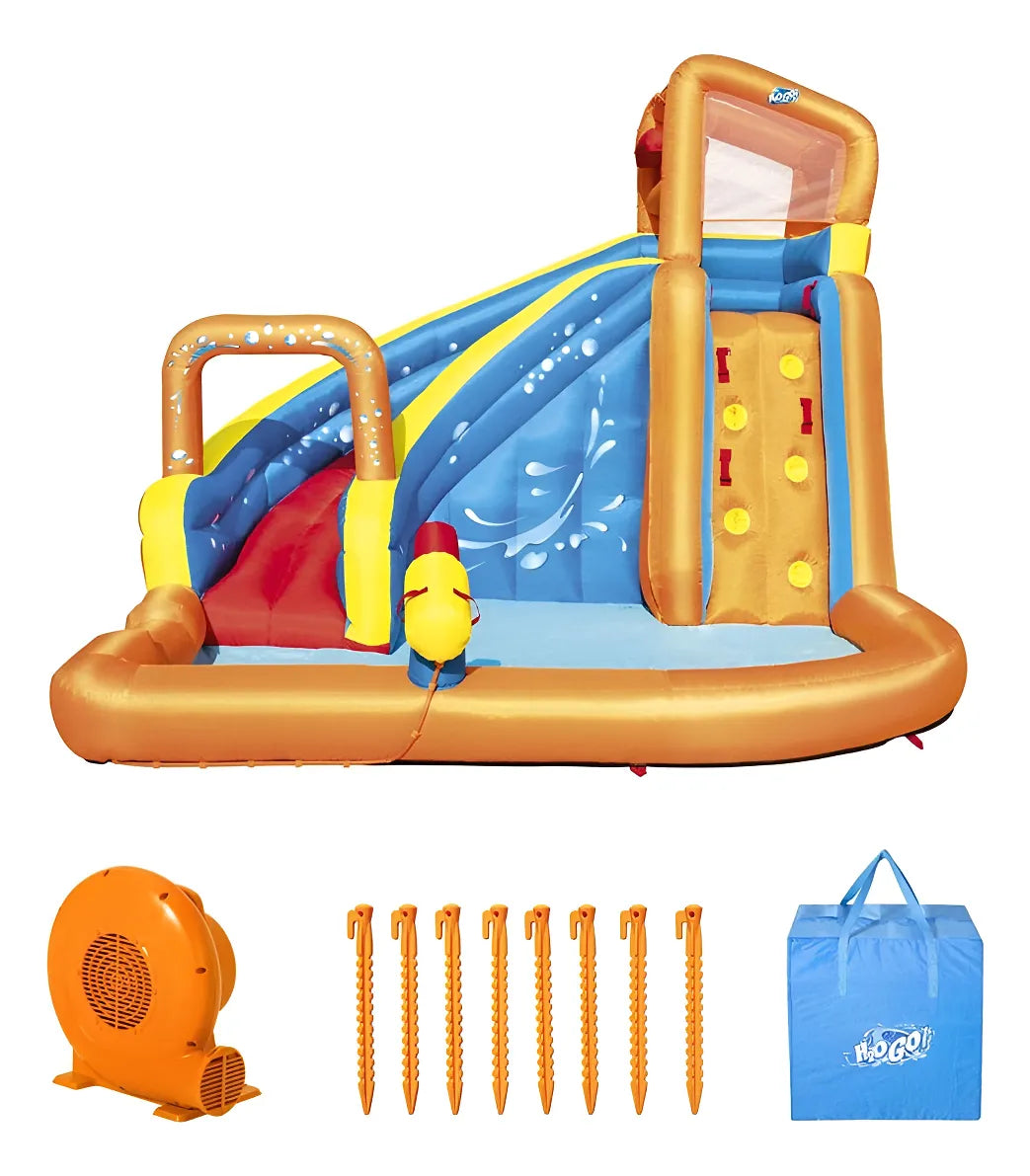 Mega Parque Aquático Inflável Turbo Splash Gigante Bestway