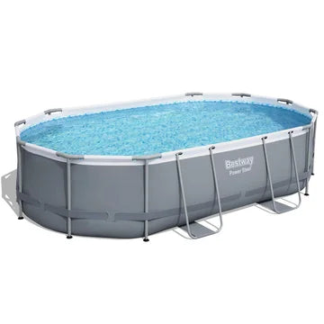 Piscina Estrutural Oval 10.949L com Filtro 127V Bestway