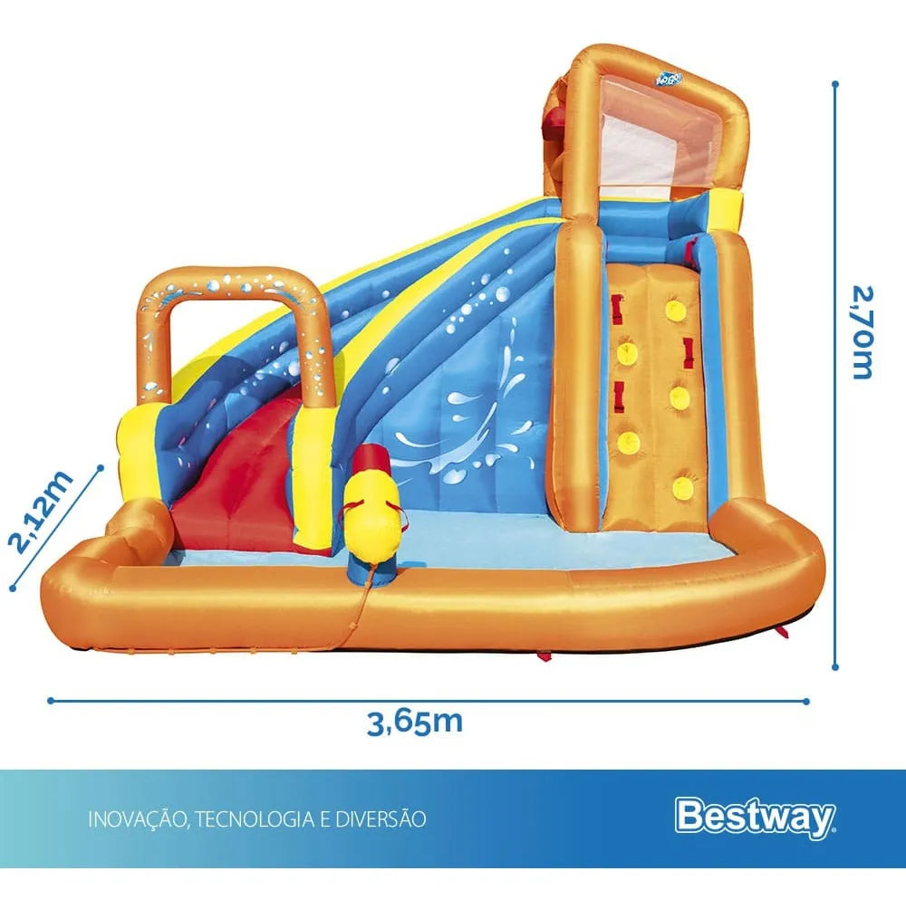 Mega Parque Aquático Inflável Turbo Splash Gigante Bestway