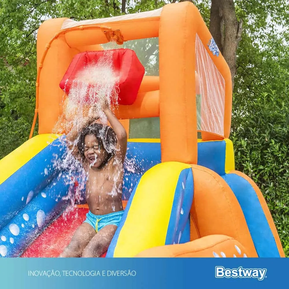 Mega Parque Aquático Inflável Turbo Splash Gigante Bestway