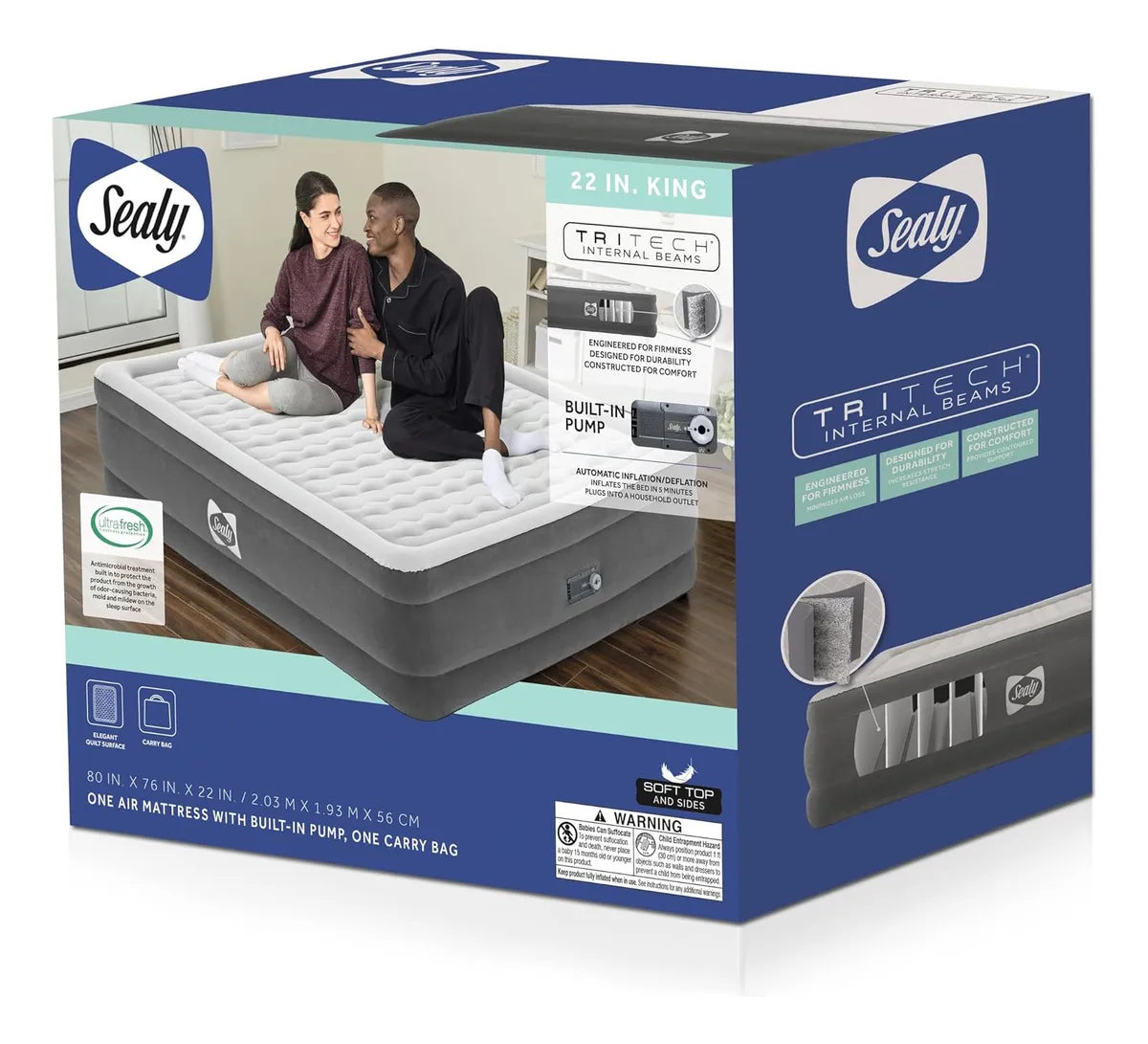 Colchão De Ar Bestway Tamanho King