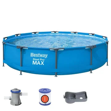 Bestway
Piscina Estrutural Redonda 6.473L com Filtro 127V